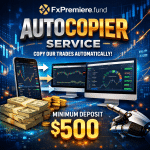 FULLY MANAGED FUND COPIER SERVICE NOW LAUNCHED AND FULLY LICENCED Looking for a Fully Auto Copier Service - Let us manage your funds with our partnered licenced firm . Minimum Depost $500 http://fxpremiere.fund