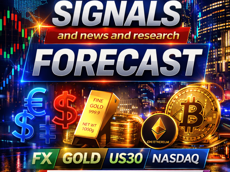 Signals, News and Research Forecast for FX, Gold, US30, Nasdaq and Crypto Starting 20th - 25th April 2026