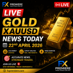 Signals Forecast for Gold XAUUSD News Starting 22nd April 2026: U.S. Macro Drivers, Ceasefire Risk, and Live XAU/USD Trading Scenarios