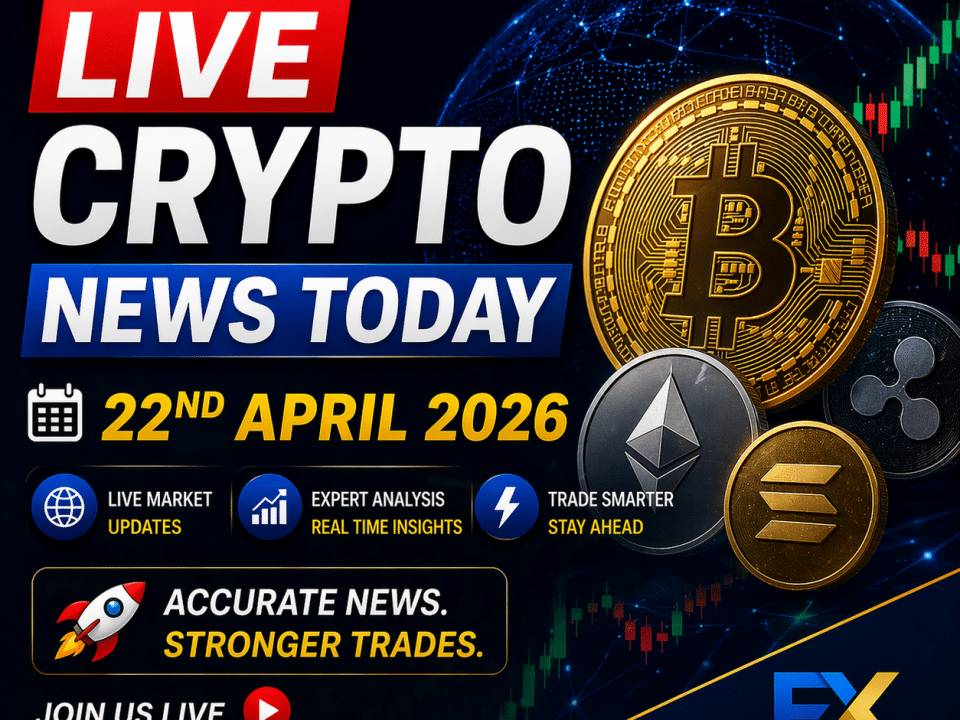 Signals Forecast for Live Crypto News Starting 22nd April 2026: BTC, ETH, XRP Outlook, U.S. Macro Risk, ETF Momentum, and Live Trading Scenarios