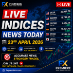 Signals Forecast for Indice News Signals Starting 23rd April 2026: US30, NAS100, S&P 500 Outlook, PMI Risk, and Live Trading Scenarios