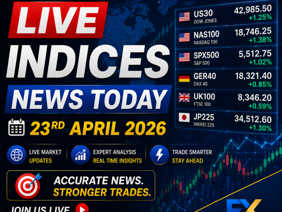 Signals Forecast for Indice News Signals Starting 23rd April 2026: US30, NAS100, S&P 500 Outlook, PMI Risk, and Live Trading Scenarios