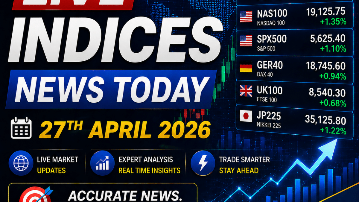 Signals Forecast for Indice News Signals Starting 27th April 2026: US30, NAS100, S&P 500, FOMC Week, AI Earnings and Oil Risk