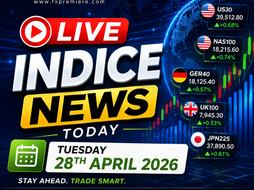 Signals Forecast for Indice News Signals Starting 28th April 2026: US30, NAS100, S&P 500, FOMC Day One, AI Earnings, Oil Risk and Live Trading Scenarios