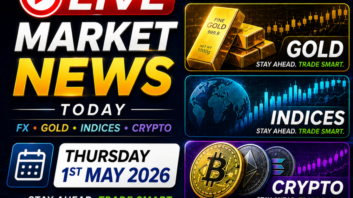 Signals Forecast for FX, Gold, Indices and Crypto News Signals Starting 1st May 2026: Post-FOMC, Oil Shock, USD, XAU/USD, US30, NAS100, Bitcoin and Ethereum Outlook