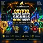Crypto Signals Daily Briefing Bitcoin Ethereum XRP & ETC Surge as Digital Assets Kick Off the Week Strong – September