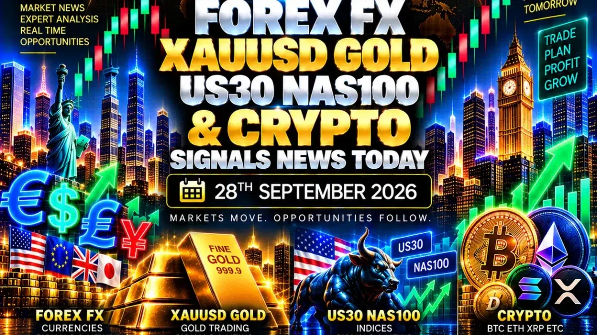 make a FOREX FX XAUUSD GOLD US NAS & CRYPTO signals news IMAGE for fxpremiere com for today th Sept